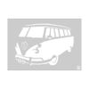 The Stencil Studio Sennen Camper Van Reusable Stencil - Size Small (A4) (10116S)