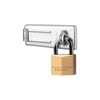 Master Lock 140703EURD Pack Including Door Hasp and Keyed Padlock