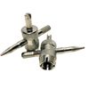 4 Way Tire Valve Stem Core Remover / Installer Tool Heavy Duty QTY 2