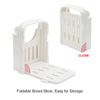Foldable Bread Slicer Loaf Cutting Guide Board Dispenser Practical Tool Home