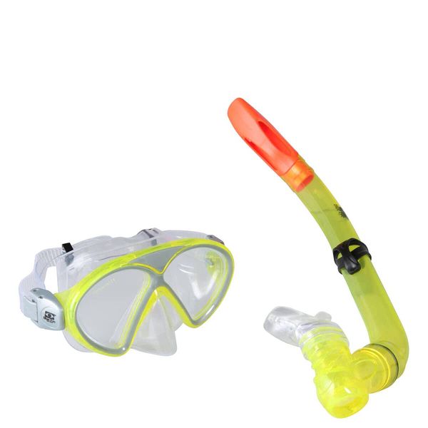 Blue Eye Mask Snorkel Set
