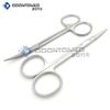 Iris Scissors Dental Gum Scissors Body Piercing Surgical (Straight & Curved)