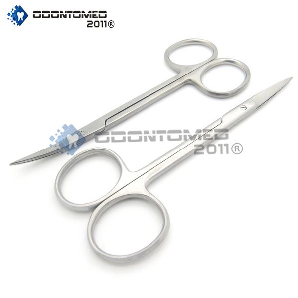 Iris Scissors Dental Gum Scissors Body Piercing Surgical (Straight & Curved)
