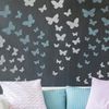 CraftStar Butterfly Stencil Set - A4 Stencil Sheet with 8 Butterfly Templates