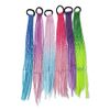 YFFSFDC Hair Extensions, Braided, 3 Colors, Kids, Stylish, Cute, Wig, Kids, Dance, Events, Halloween, Hair Extensions, Gradient Color Extensions (B)