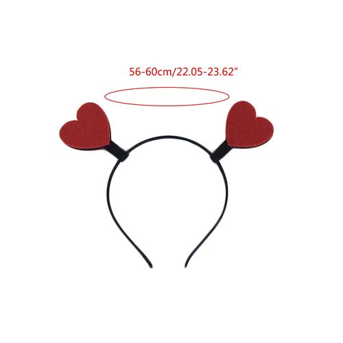appuivbt Funny Love Heart for Arrow Boppers Headband Valentines Day Elastic Hair Hoop Hair Accessories for Holiday Costume Party