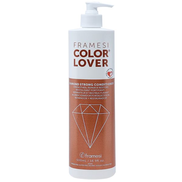FRAMESI Color Lover Diamond Strong Conditioner, 16.9 fl oz