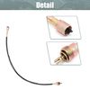 uxcell Motorcycle Tachometer Cable Black Rubber Line Wire Compatible with Suzuki GN125