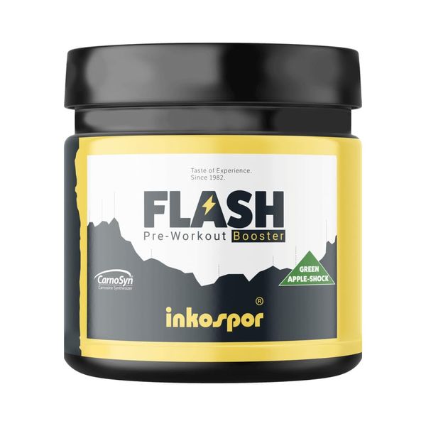 X-Treme Flash Booster, Green Apple Shock, 300 g Tin