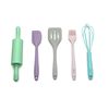 melii 5 Piece Real Mini Baking Tool Set, Cooking Tools for Kids