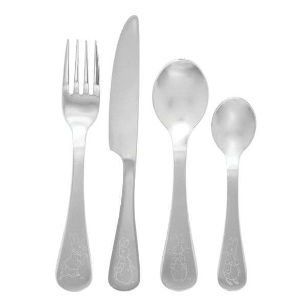 Beatrix Potter Cutlery Set of 4 Nursery Set