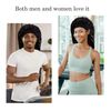 BONNET QUEEN Braid Bonnet Foldable Extra Long Bonnet for braids Silk Bonnet Satin Bonnet With tie band Hair Bonnet For Sleeping Night for Locs Black