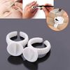 Eyelash Pallet Glue Adhesive Holders Eyelash Extensions Storage Rings Pack of 100