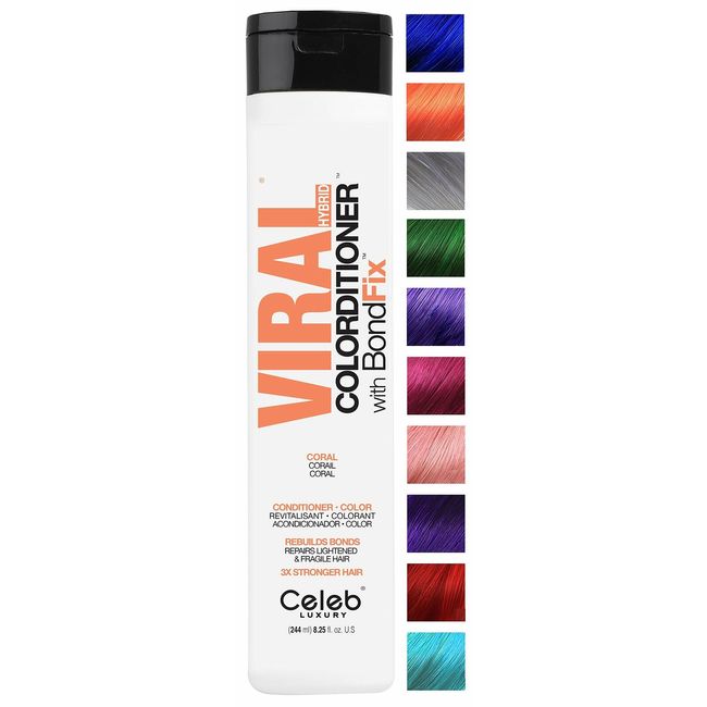 Celeb Luxury Viral Colorditioner: Color Depositing Conditioner, BondFix Bond