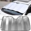 Verliked 1Pc Car Windshield Cover Front Windscreen Sun Visor Windshield Sun Shade Reflective Windshield Visor Front Window, Multi