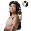 Jumbo Night Hat Braids Satin Bonnet Large Satin Cap for Braids Mushroom