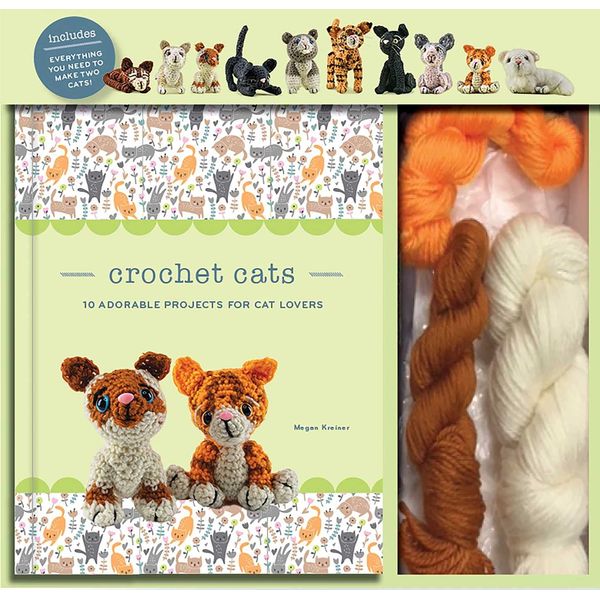 Crochet Cats: 10 Adorable Projects for Cat Lovers (Crochet Kits)