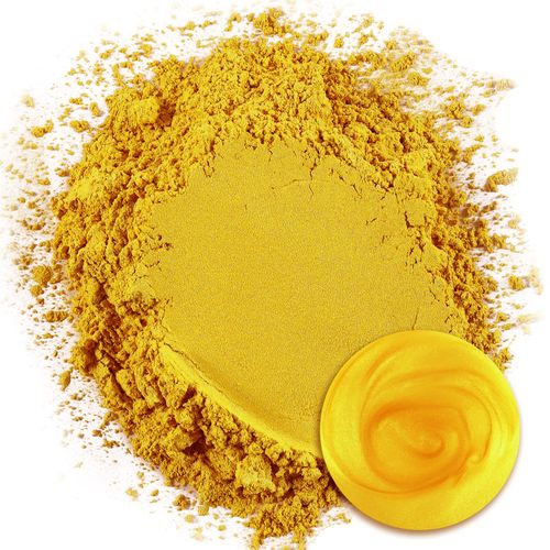 Ceya Mica Powder, 5.3oz/ 150g Lemon Yellow Pearlescent Effect Colorant Pigment Powder for Epoxy Resin, Tumblers, Slime Bath Bomb, Soap Dye, Slime, Candle, Resin Crafting, Paint, Jewelry, Nail Polish