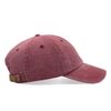 Black Cat Lying Down Baseball Cap Vintage Washed Unisex Dad Hat Adjustable Red