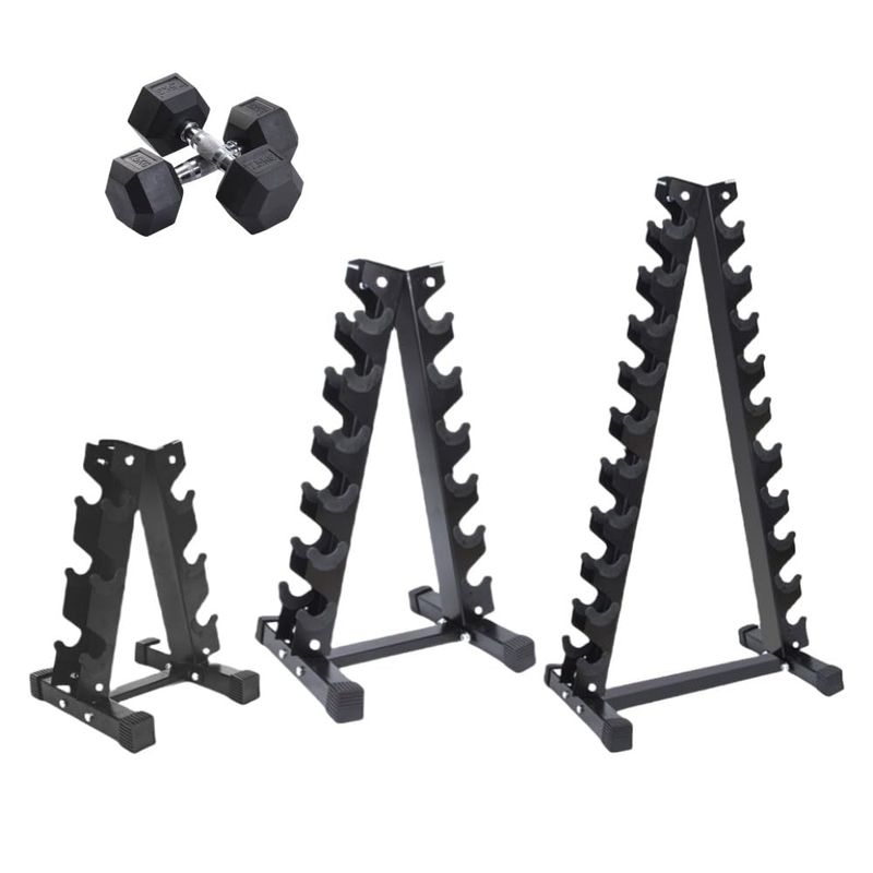 Hubiuyo Dumbbell Rack 6pcs 12pcs 20pcs Dumbbell Stand Compact Stand ...