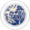 Blue Willow, Asian Pattern, chinoiserie PopSockets MagSafe PopGrip for iPhone