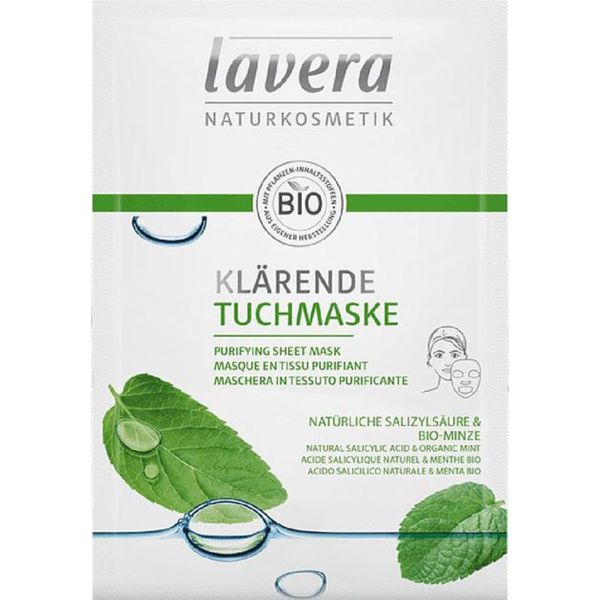 Lavera Clarifying Cloth Mask 1 Piece