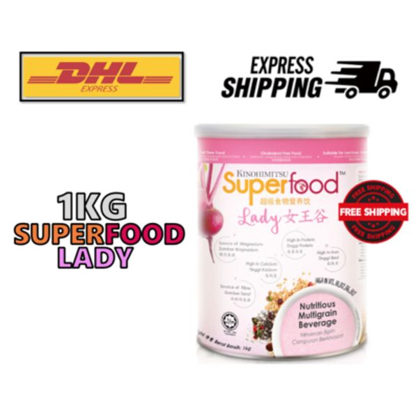 1KG Superfood Lady Kinohimitsu Nutritious Multigrain Beverage For Stamina