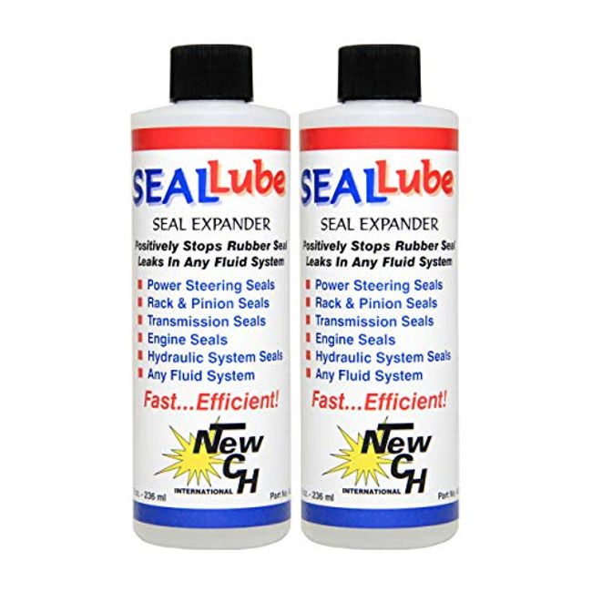 SealLube - Stops Leaks: Gasoline Engines, Diesel Engines, Automatic Transmissions, Manual Transmissions, Power Steering, Rack and Pinion, Differentials and Hydraulic Systems - Pack of 2/8 oz.