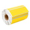 3"x1" Direct Thermal YELLOW Labels Mobile 0.75" Core 550 labels per Roll