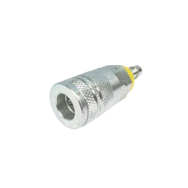Coupler Body, Push On, 1/4, Steel