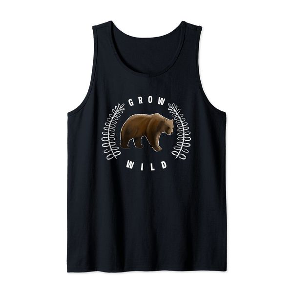 Grow Wild (bear) Tank Top