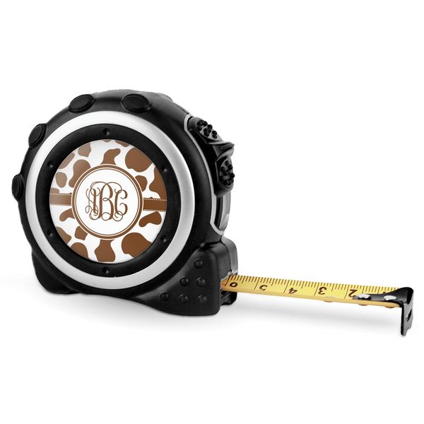 Personalized Cow Print Tape Measure - 16 Ft
