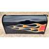 Custom Flames Biker Chopper Harley Hotrod Mailbox sticker decal - 7 Options