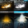 6-Side H7 LED Headlight Bulbs Low Beam Conversion Kit White 6000K 2800W 360000LM