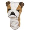 Daphne's Bulldog Headcovers, Brown-White