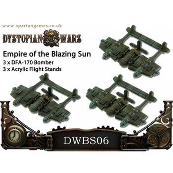 Spartan Games Blazing Sun DFA-170 Class Bombers