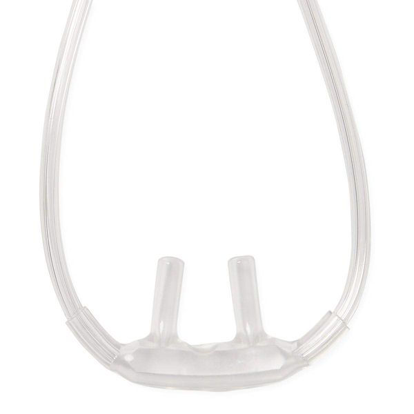 Medline Soft Touch Oxygen Cannula without Tubing, Latex Free, Adult Size (Pack of 50)