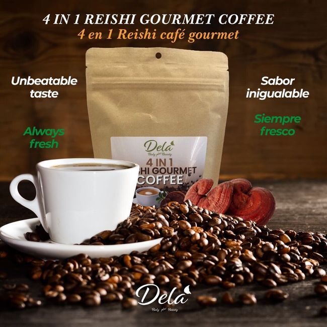 Reishi Dela Instant Coffee / Ganoderma Café Latte (3 Pack)