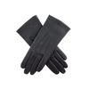 Dents Elizabeth Women's Silk Lined Leather Gloves BLACK 7