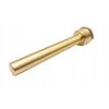 Messing-Gewindefitting Tauchhülse für Temperatursensor 1/2" 9 mm Innen Messing 200 mm
