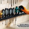 StealthMounts Wall Hive System Screwdriver Rack | Storage Rack for Hand Tool Storage | 4 Pack