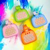 Green T Rex Dinosaur Quick Push It Light Up Fidget Toy Bubble Puzzle Pop Game
