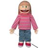 25" Emily, Peach Girl, Full Body, Ventriloquist Style Puppet