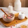 LATRAT Ceramic Milk Jug, 100 ml, White, Pitcher, 2 in a Pack