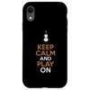 iPhone XR Funny Keep Calm And Play On Music Cello Case