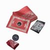 Pocket Travel Foldable Portable Waterproof Prayer Mat with Compass Black