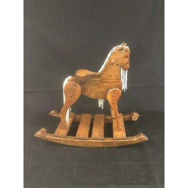 COLLECTORS VINTAGE SMALL ROCKING HORSE