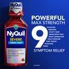 Vicks NyQuil Severe Cold & Flu Nighttime Relief Berry Flavor Liquid 8 Fl Oz