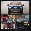 3x Front Grille Lighting Universal Car Led Light Kit Car Eagle Eye Light White