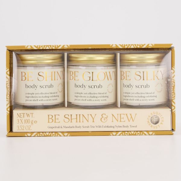 Be Shiny & New Body Scrub Set 3 Packs